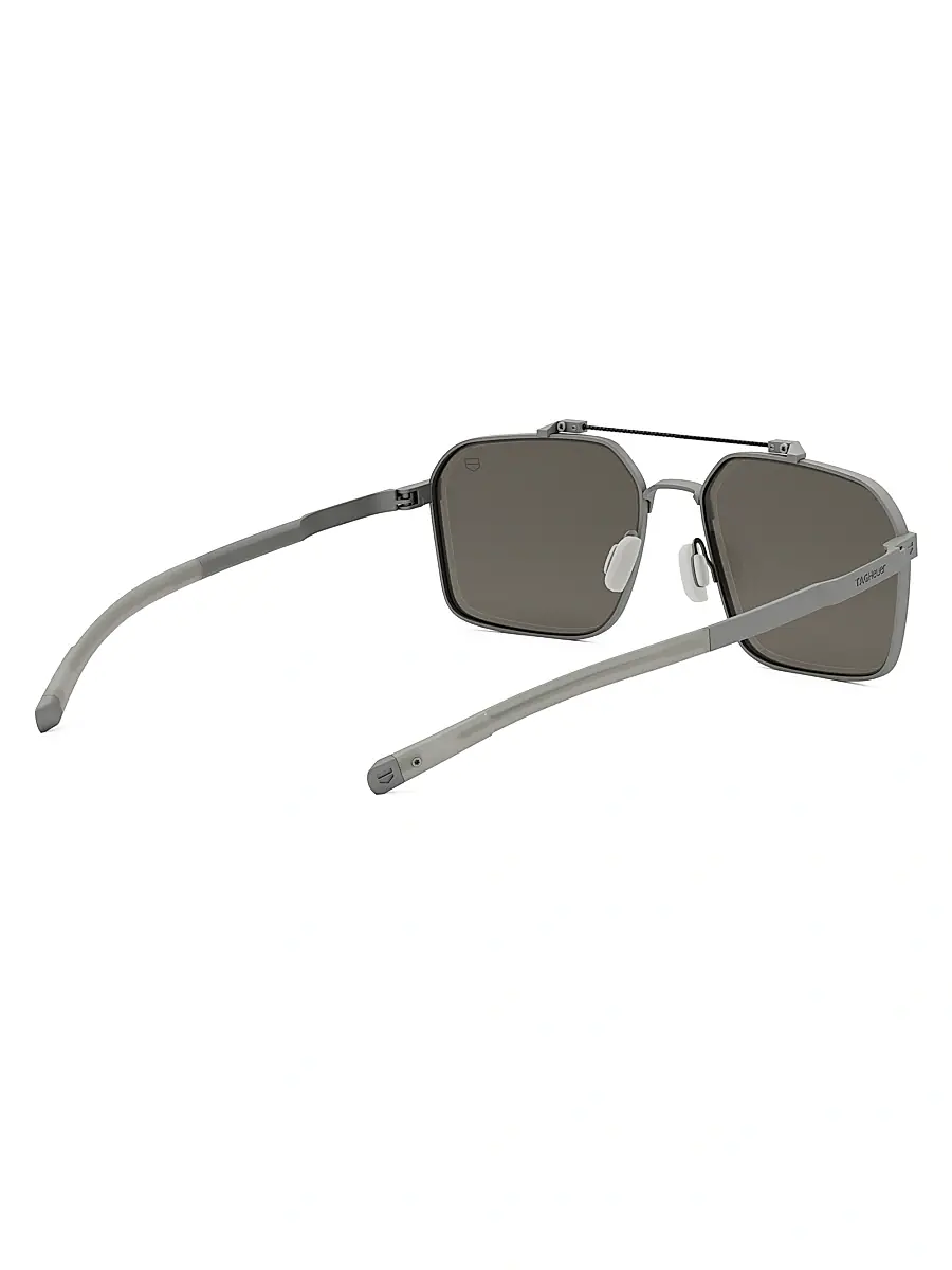 TAG Heuer Men's Flex Dyneema 57MM Square Sunglasses | Thumbnail 6