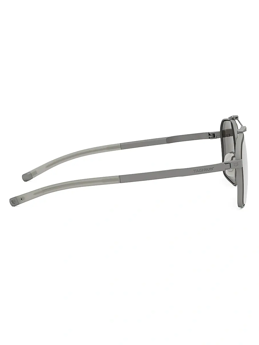 TAG Heuer Men's Flex Dyneema 57MM Square Sunglasses | Thumbnail 7