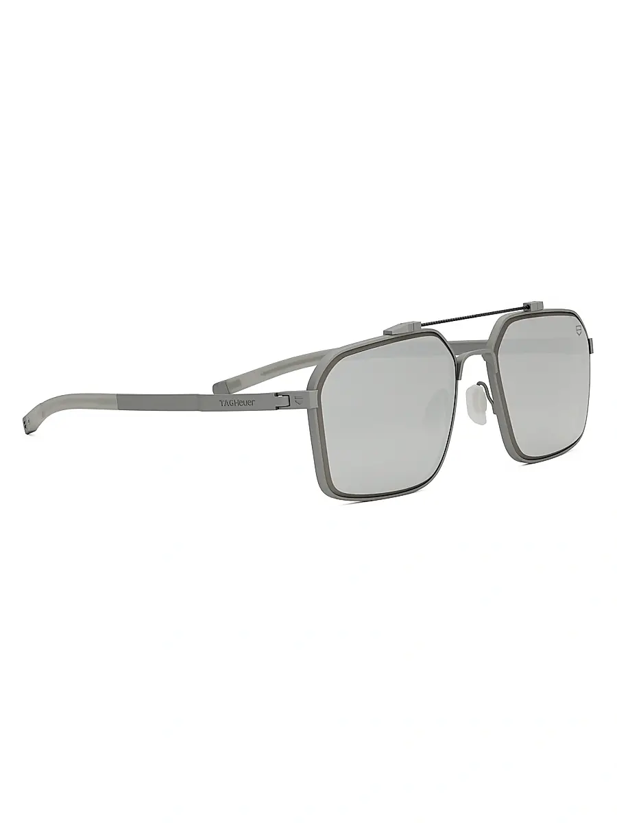 TAG Heuer Men's Flex Dyneema 57MM Square Sunglasses | Thumbnail 8