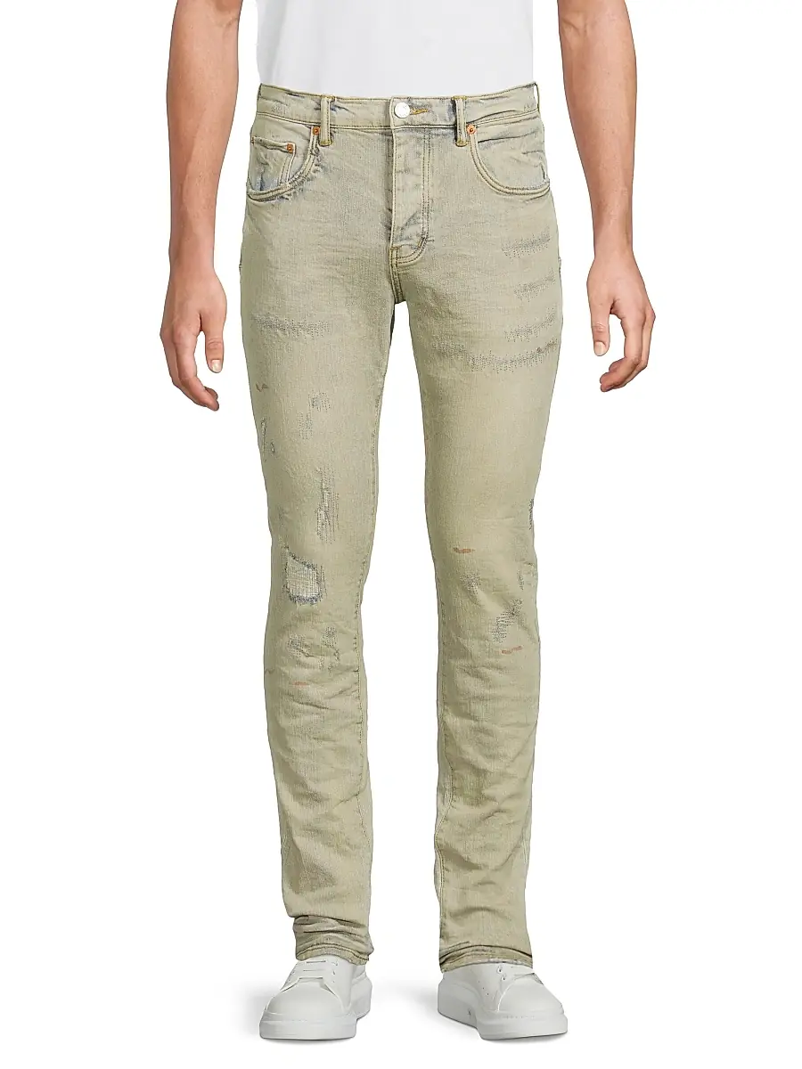 Purple Brand Men's Five-Pocket Classic Jeans | Thumbnail 3 Purple Brand Men's Five-Pocket Classic Jeans | Thumbnail 3