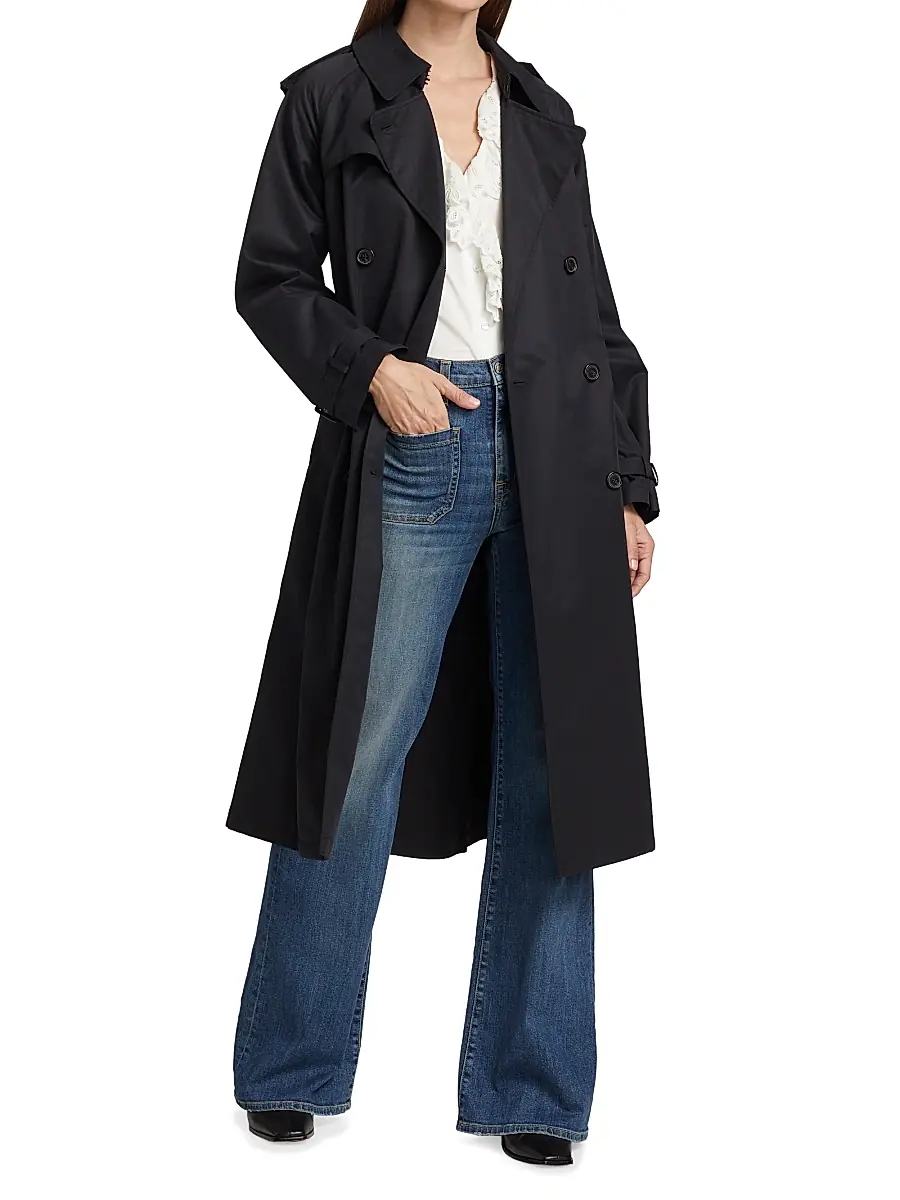 Nili Lotan Women's Tanner Trench Coat | Thumbnail 3 Nili Lotan Women's Tanner Trench Coat | Thumbnail 3