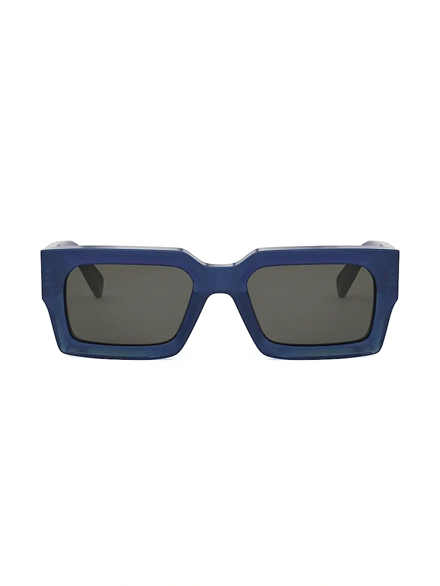 Celine Men's Bold 3 Dots 54MM Rectangular Sunglasses | Thumbnail 2 Celine Men's Bold 3 Dots 54MM Rectangular Sunglasses | Thumbnail 2