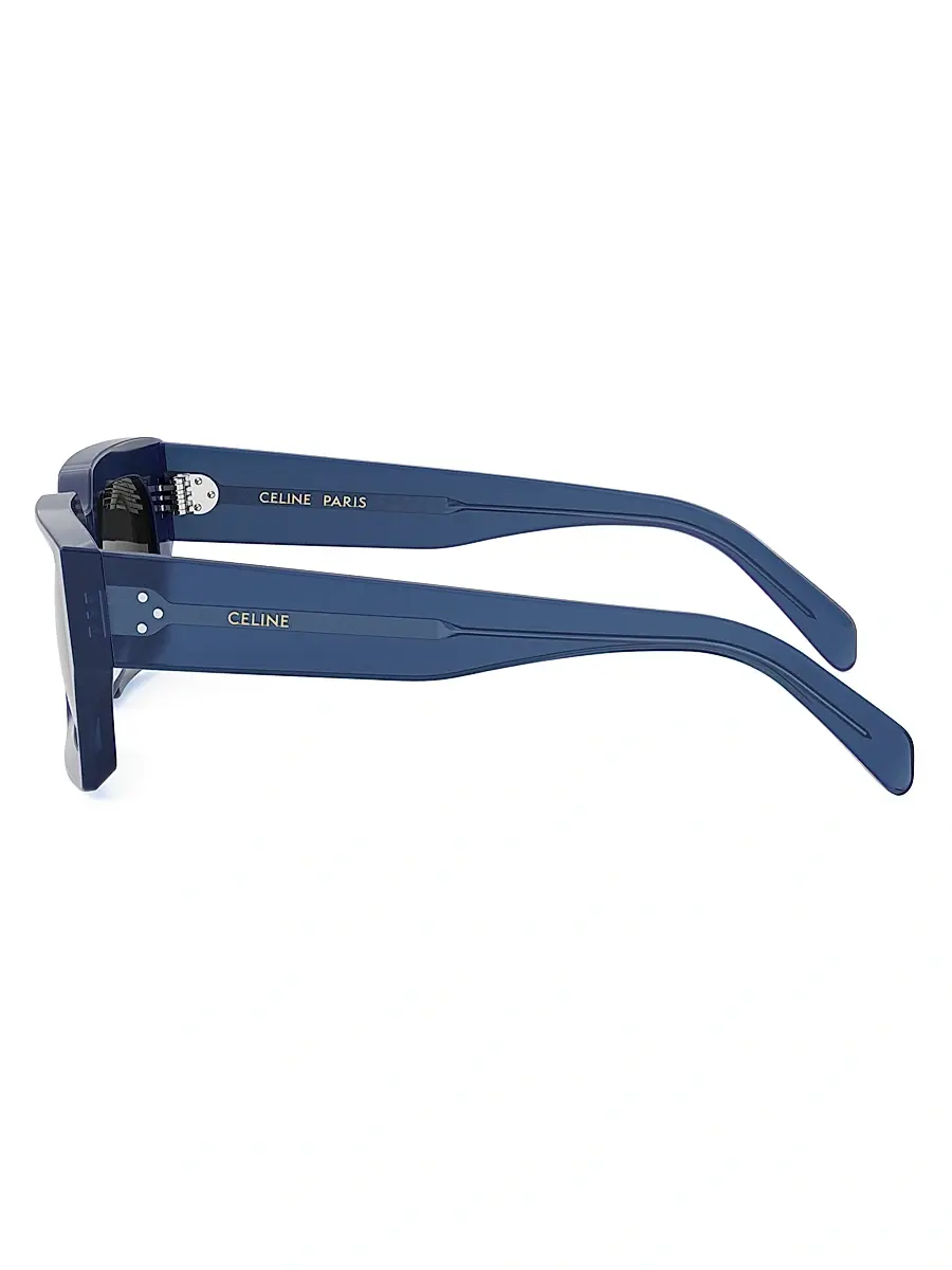 Celine Men's Bold 3 Dots 54MM Rectangular Sunglasses | Thumbnail 3 Celine Men's Bold 3 Dots 54MM Rectangular Sunglasses | Thumbnail 3