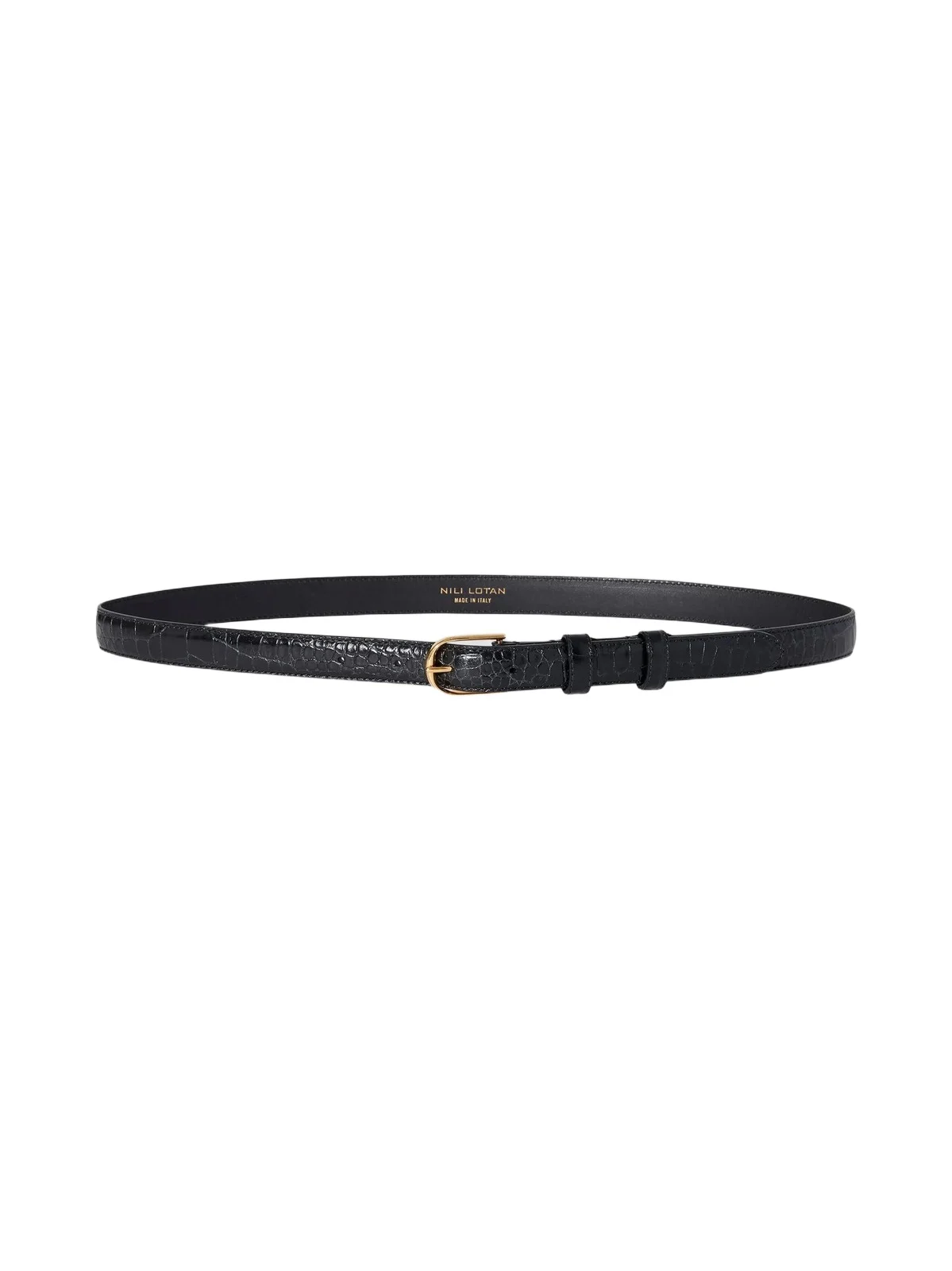 Women's Jane Alligator-Embossed Leather Belt Women's Jane Alligator-Embossed Leather Belt