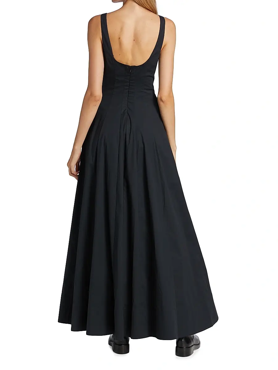 Staud Women's Wells Maxi Dress | Thumbnail 5 Staud Women's Wells Maxi Dress | Thumbnail 5