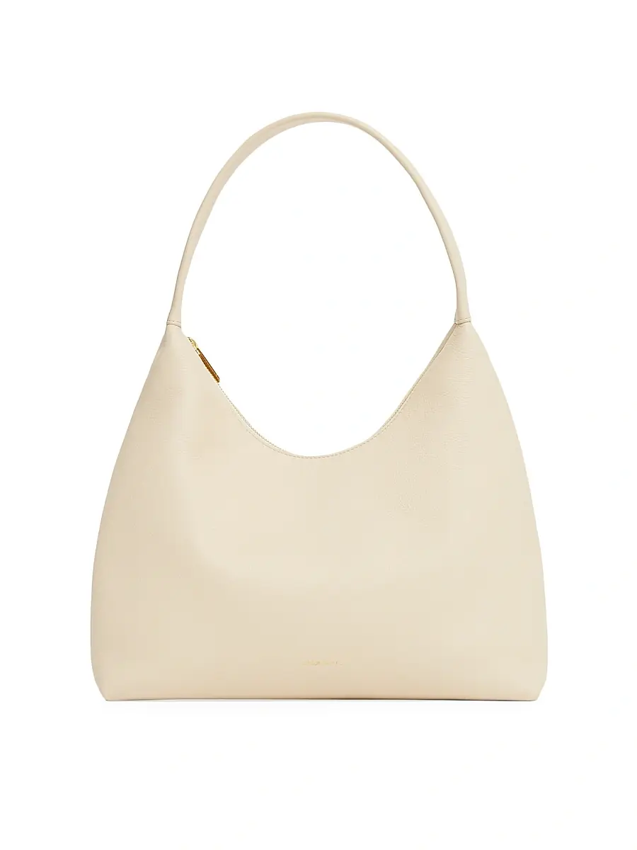 Mansur Gavriel Women's Candy Leather Hobo Bag - Avorio | Image 1 Mansur Gavriel Women's Candy Leather Hobo Bag - Avorio | Image 1