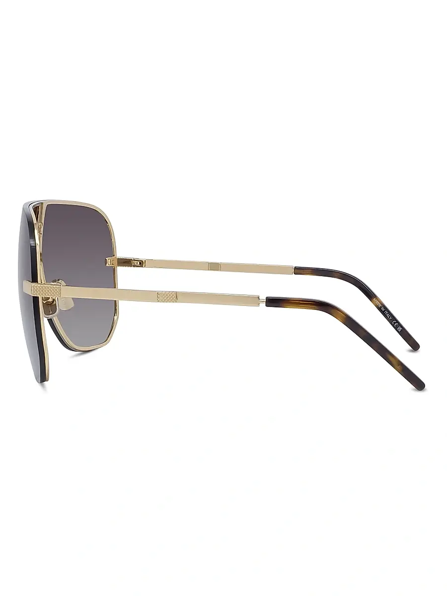 Givenchy Men's 4Gem 136MM Rectangular Sunglasses - Shiny Endura Gold | Thumbnail 3 Givenchy Men's 4Gem 136MM Rectangular Sunglasses - Shiny Endura Gold | Thumbnail 3