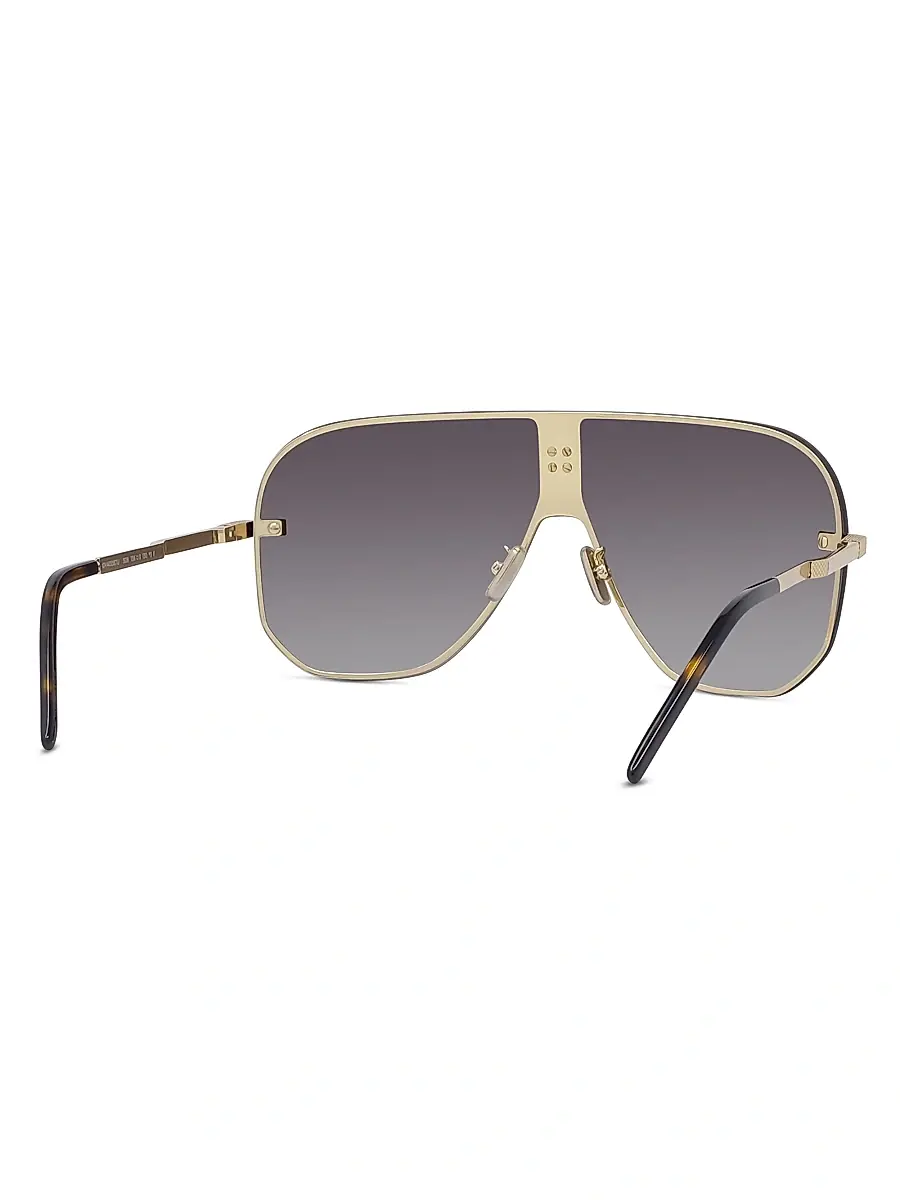 Givenchy Men's 4Gem 136MM Rectangular Sunglasses - Shiny Endura Gold | Thumbnail 6 Givenchy Men's 4Gem 136MM Rectangular Sunglasses - Shiny Endura Gold | Thumbnail 6