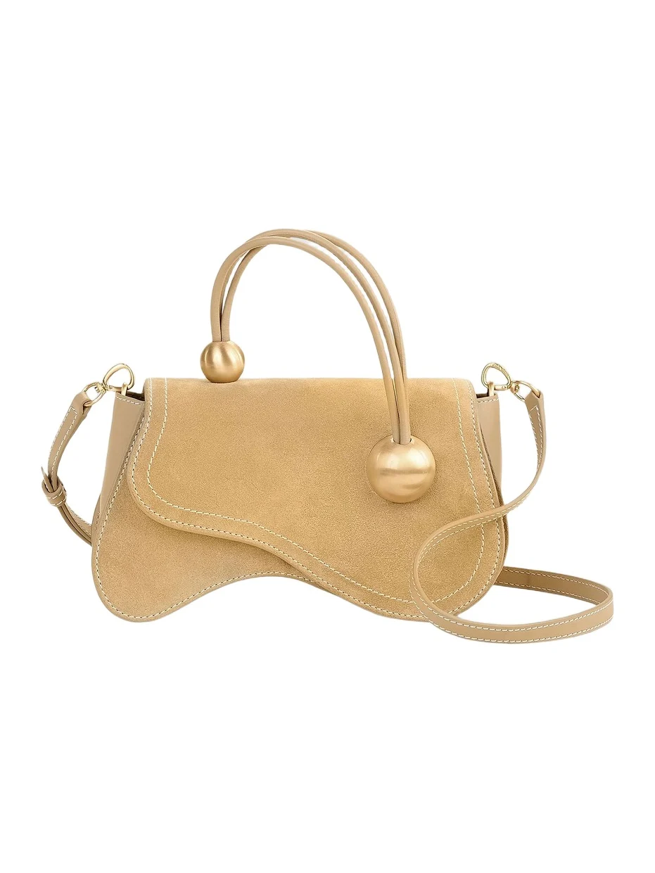 Women's Kazia Suede Top Handle Bag