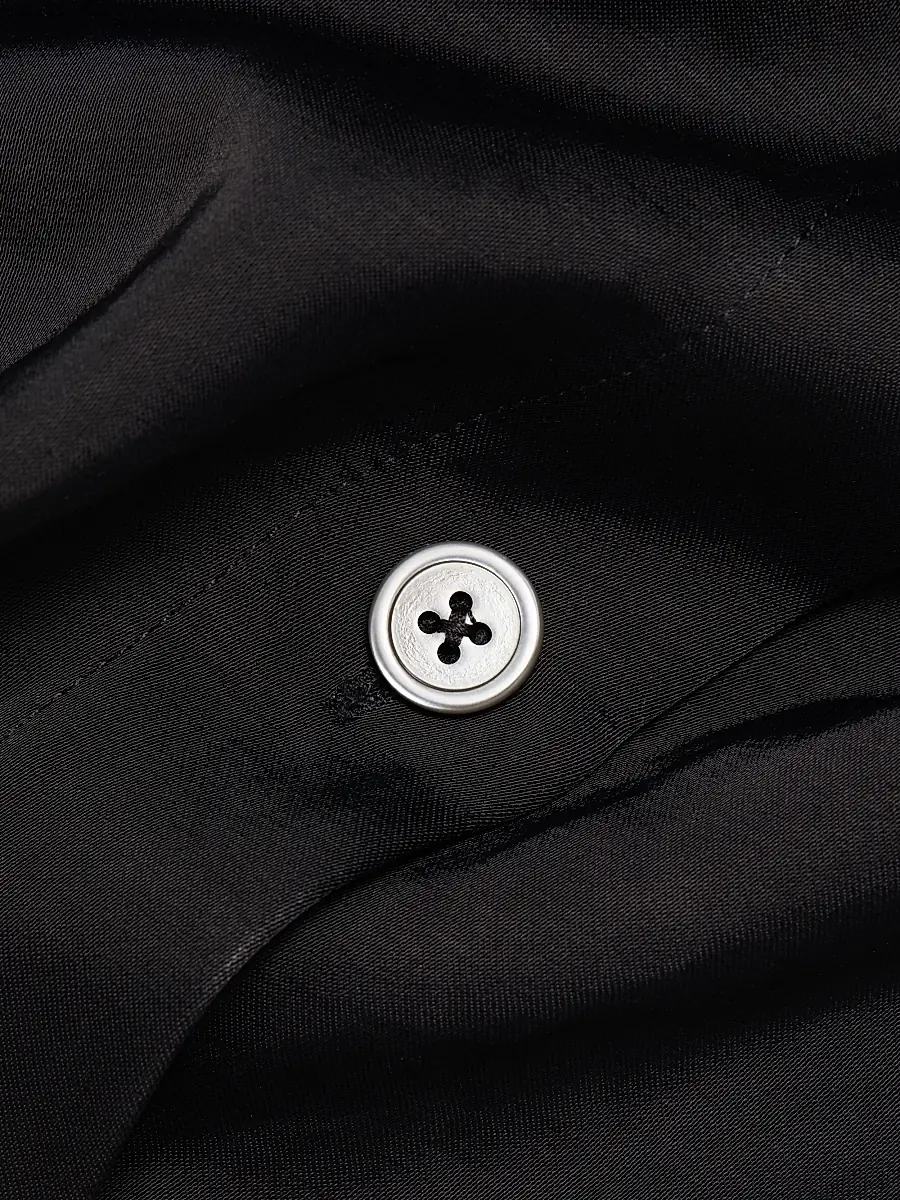 TWP Women's Soon To Be Ex Linen-Blend Crop Shirt | Thumbnail 7 TWP Women's Soon To Be Ex Linen-Blend Crop Shirt | Thumbnail 7