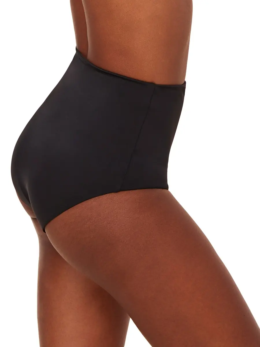 Andie Swim Women's The Super High Waist Bottom - Black | Thumbnail 2 Andie Swim Women's The Super High Waist Bottom - Black | Thumbnail 2