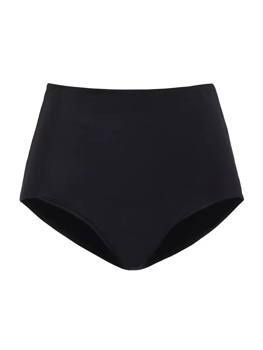 Andie Swim Women's The Super High Waist Bottom - Black | Thumbnail 4 Andie Swim Women's The Super High Waist Bottom - Black | Thumbnail 4