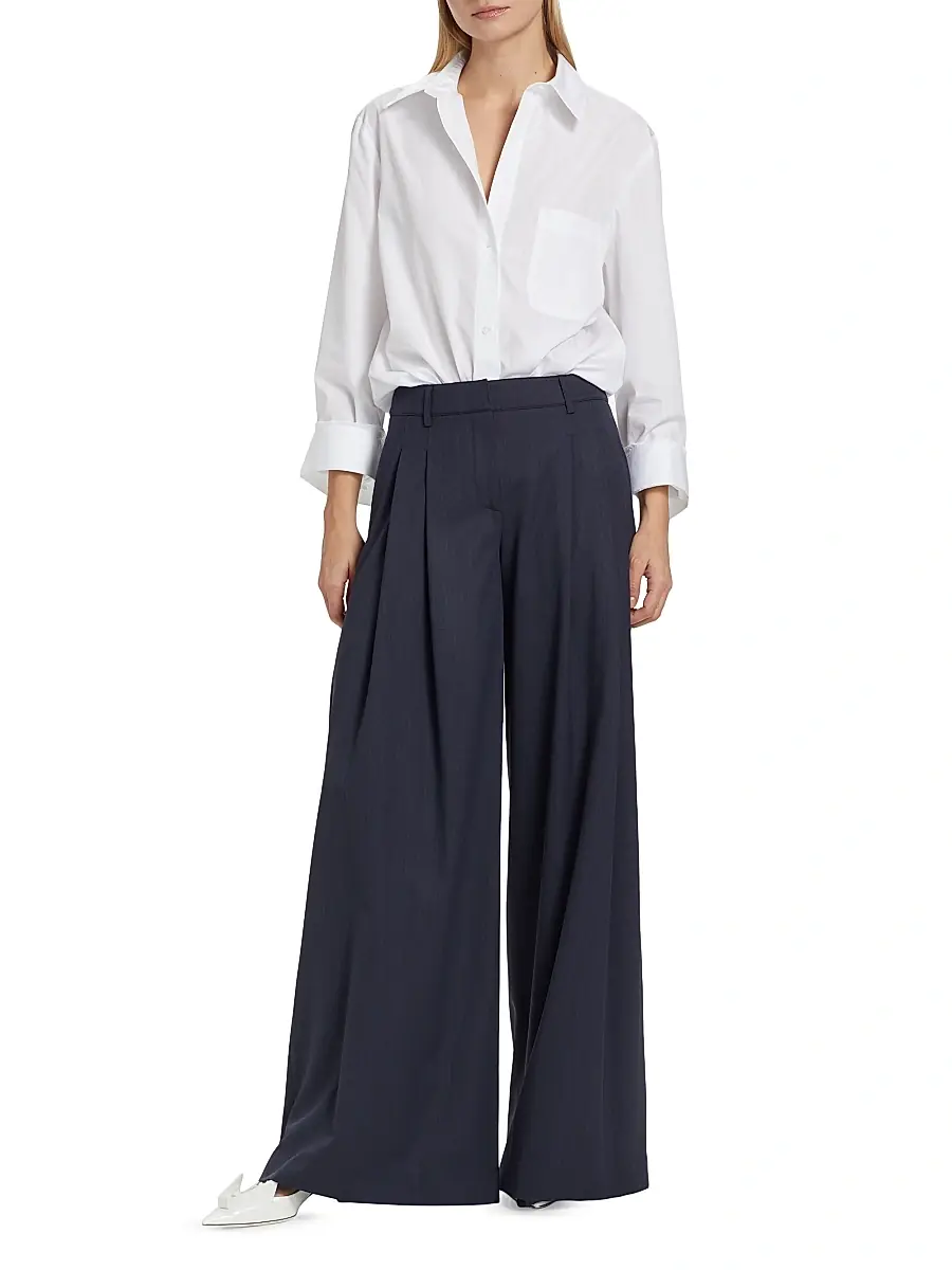 TWP Women's New Morning After Poplin Shirt | Thumbnail 2 TWP Women's New Morning After Poplin Shirt | Thumbnail 2