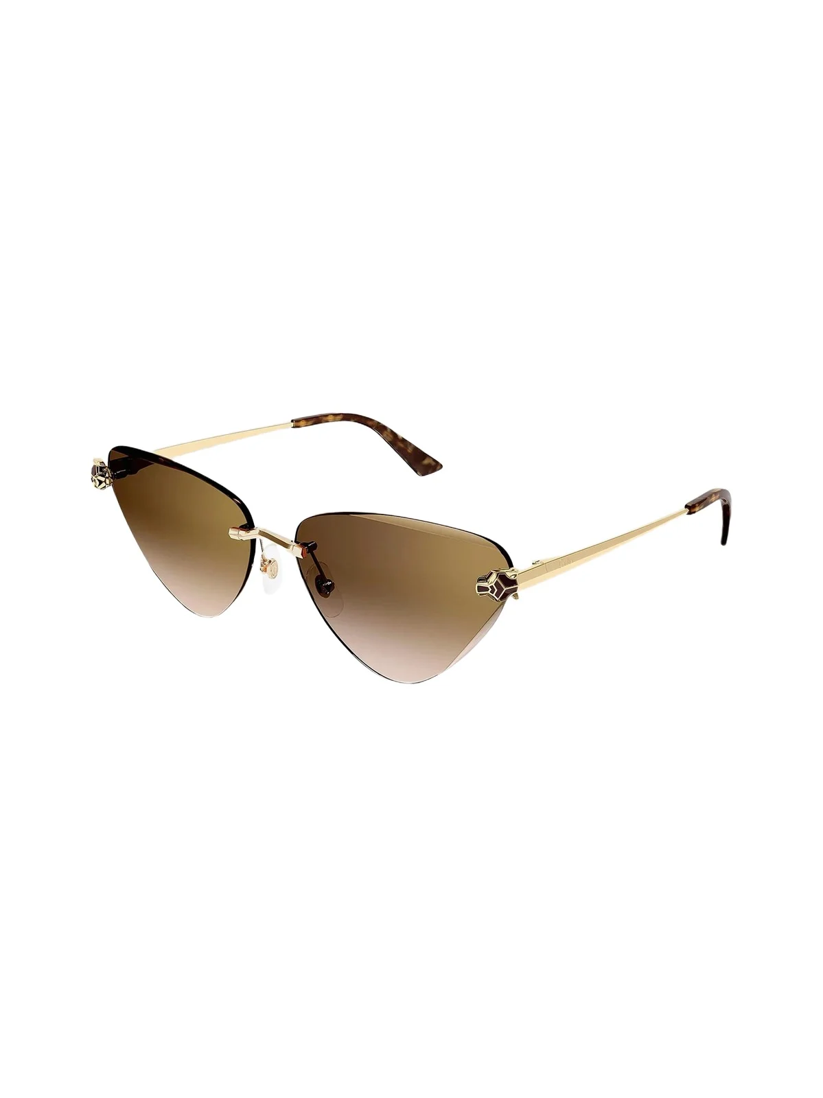 Women's Panthère Classic 24K Gold-Plated Cat-Eye Sunglasses Women's Panthère Classic 24K Gold-Plated Cat-Eye Sunglasses