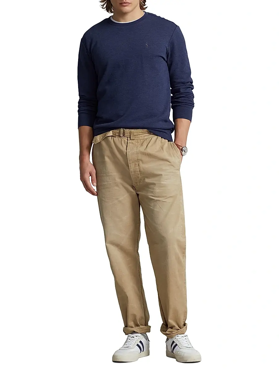 Polo Ralph Lauren Men's Logo Crewneck Sweatshirt | Thumbnail 2