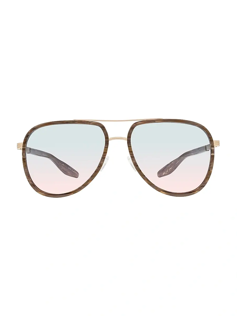 BARTON PERREIRA Men's Cani 58MM Aviator Sunglasses | Thumbnail 2 BARTON PERREIRA Men's Cani 58MM Aviator Sunglasses | Thumbnail 2