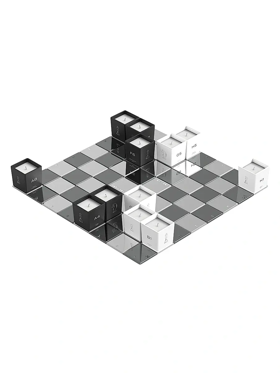 Mind Games Limited Edition Luxury Candle & Chessboard Set | Thumbnail 4 Mind Games Limited Edition Luxury Candle & Chessboard Set | Thumbnail 4