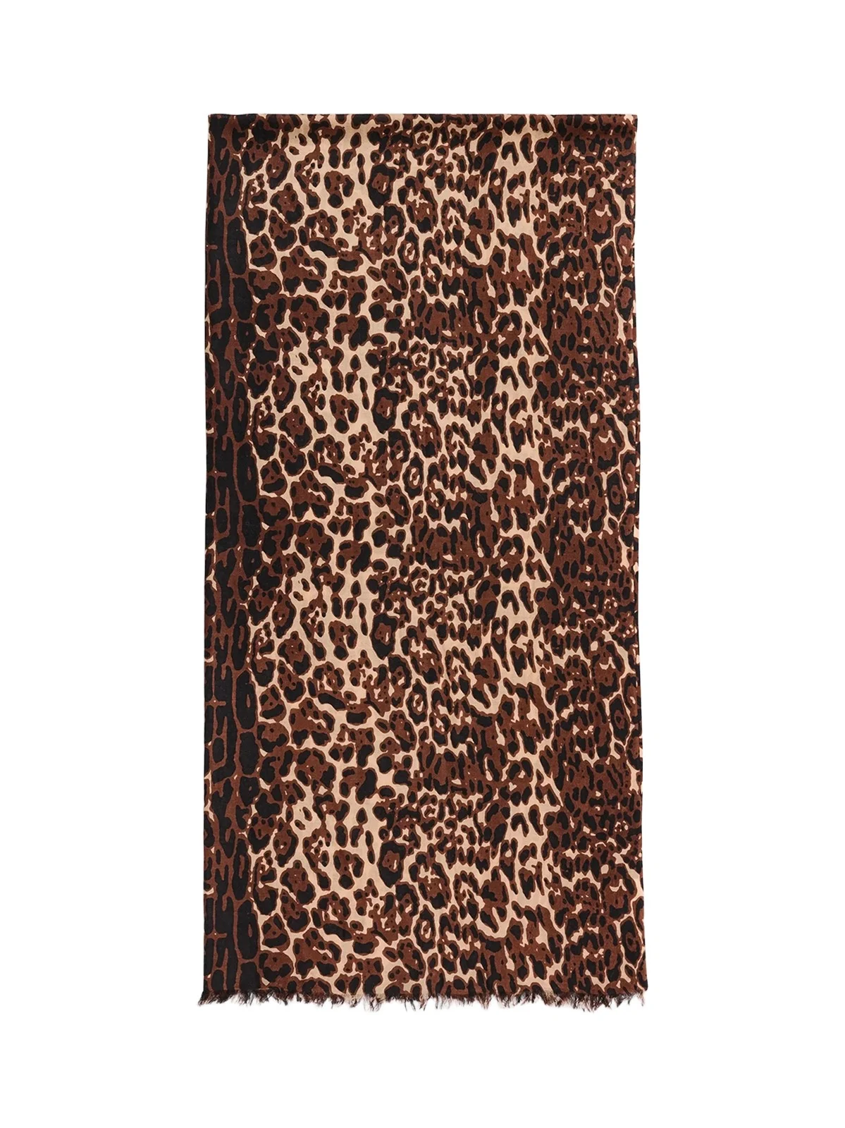 Women's Leopard Cashmere Scarf