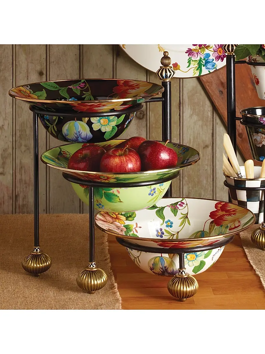 MacKenzie-Childs Flower Market Serving Bowl | Thumbnail 2