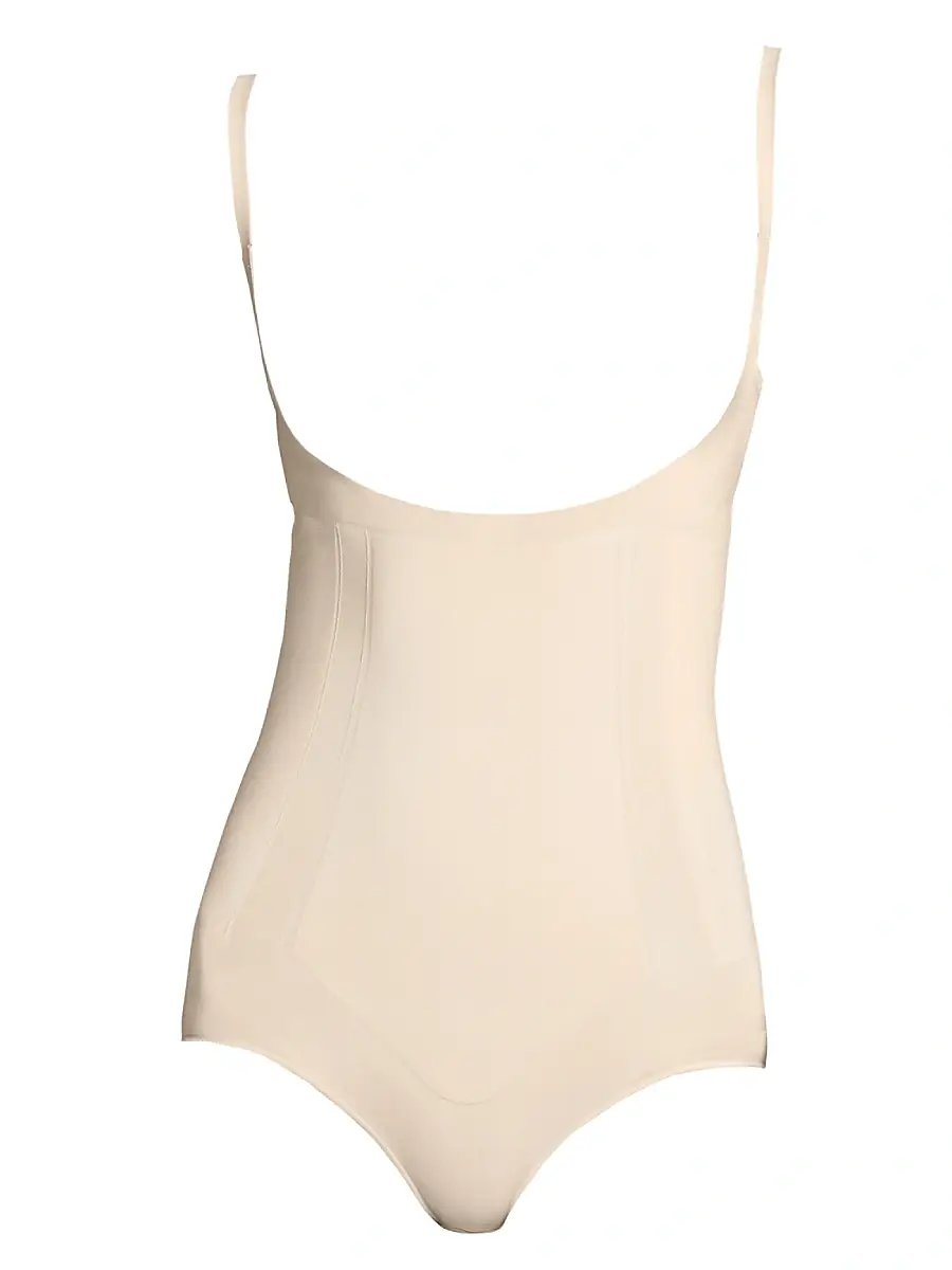 Spanx Women's Oncore Open-Bust Bodysuit - Soft Nude | Image 1 Spanx Women's Oncore Open-Bust Bodysuit - Soft Nude | Image 1
