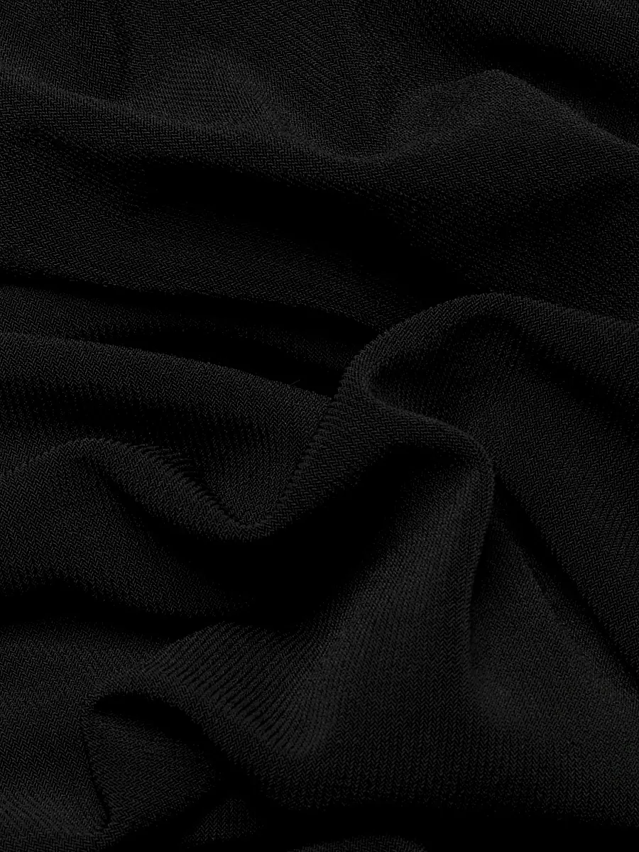 Norma Kamali Women's High-Rise Straight-Leg Pants - Black | Thumbnail 6