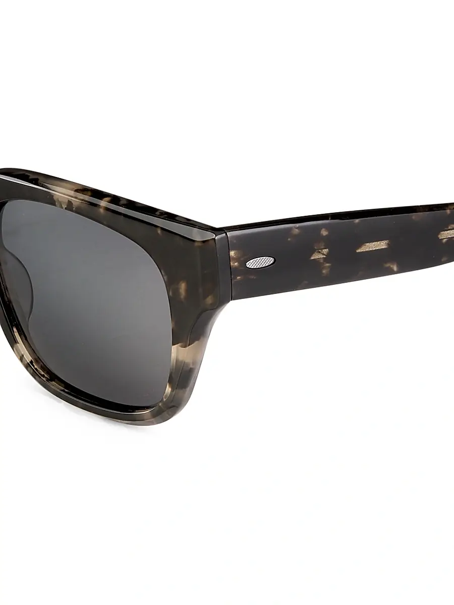 Barton Perreira Men's x Teddy Vonranson 55MM Sunglasses - Black | Thumbnail 3