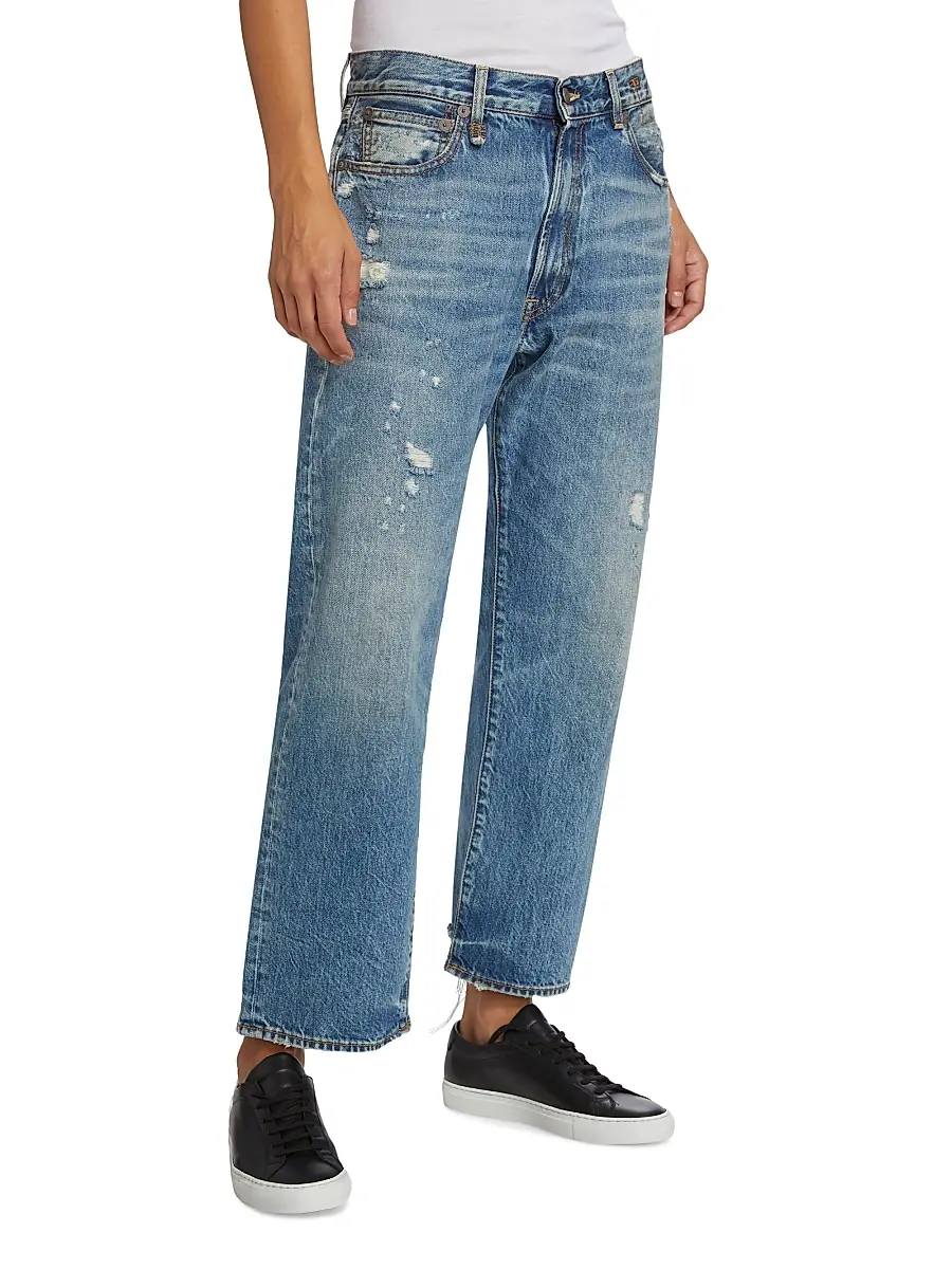 R13 Women's Distressed Boyfriend Jeans | Thumbnail 4 R13 Women's Distressed Boyfriend Jeans | Thumbnail 4