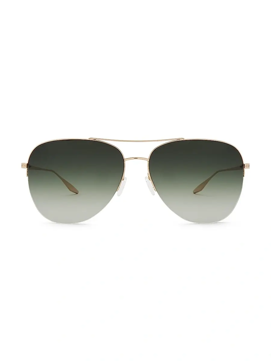 BARTON PERREIRA Women's 62MM Aviator Sunglasses | Thumbnail 2