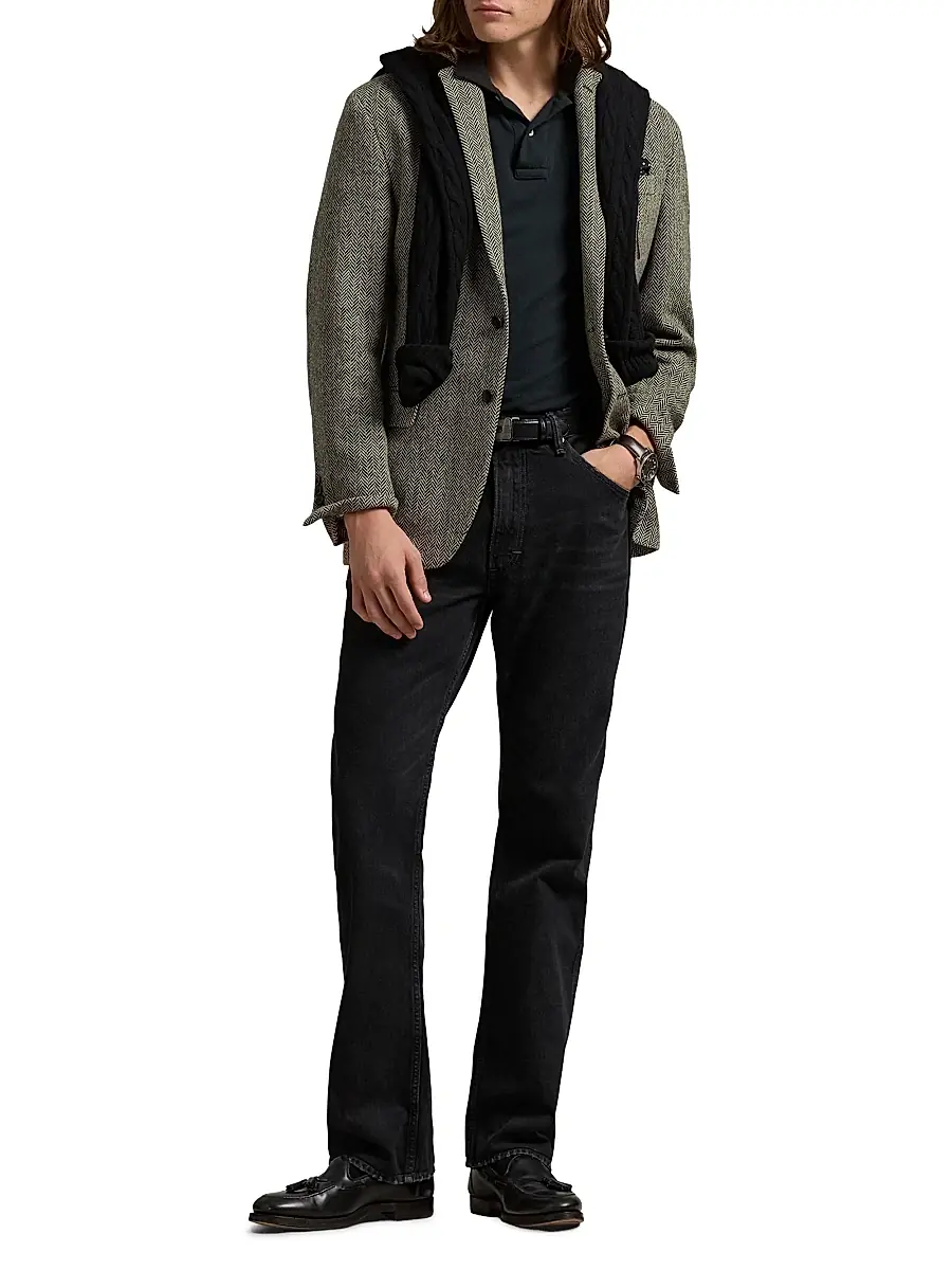 Polo Ralph Lauren Men's Herringbone Wool-Blend Jacket | Thumbnail 2