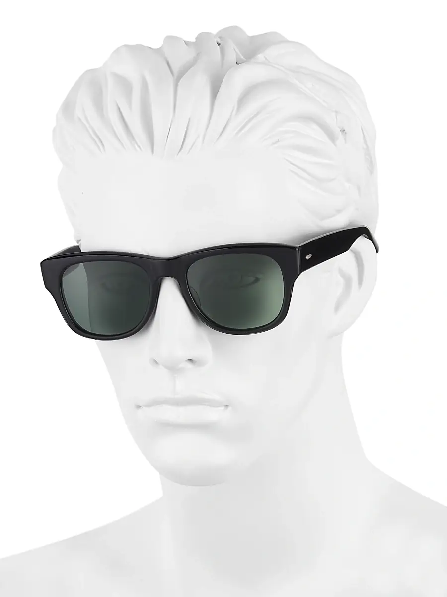 Barton Perreira Men's Kuhio 53MM Sunglasses - Black Safari | Thumbnail 4
