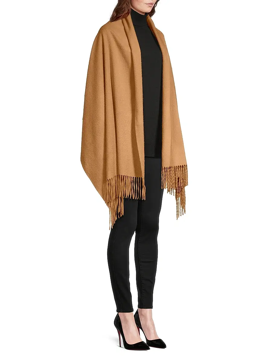 Sofia Cashmere Women's Fringed Cashmere Wrap | Thumbnail 2