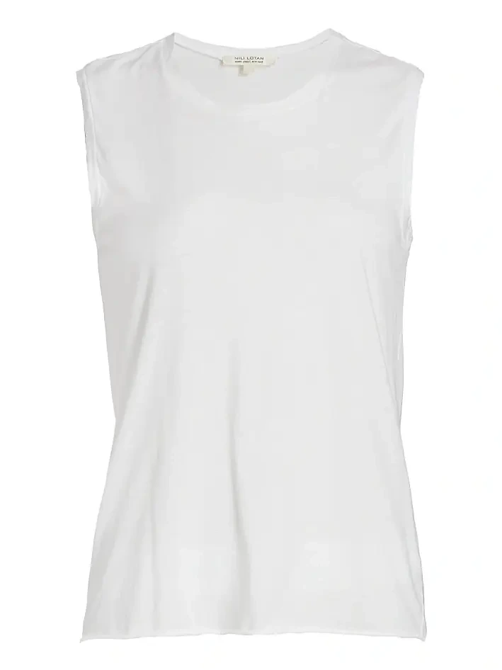 Nili Lotan Women's Cotton Muscle Tank