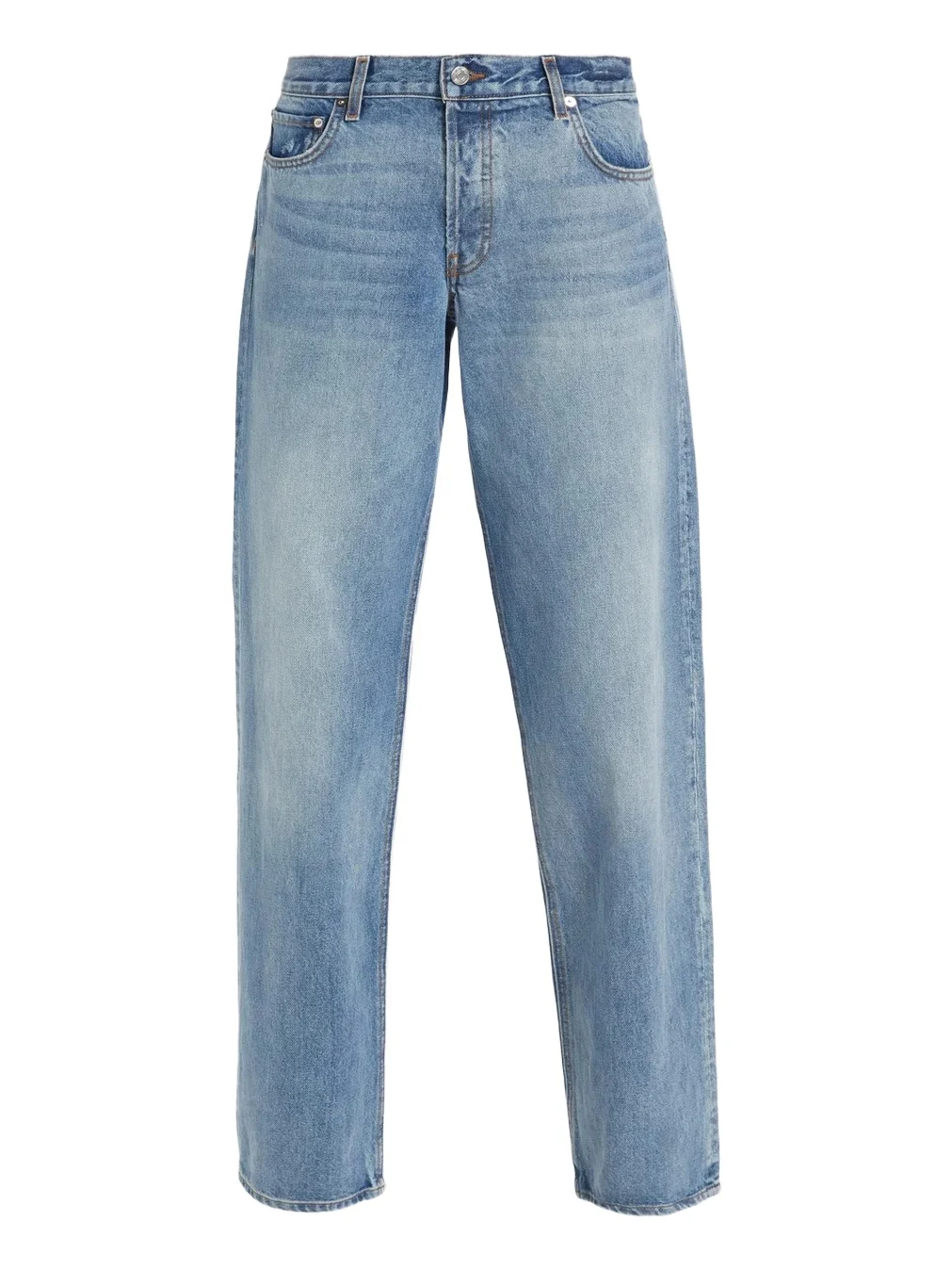 EB Denim Women's Mid-Rise Rigid Boyfriend Jeans