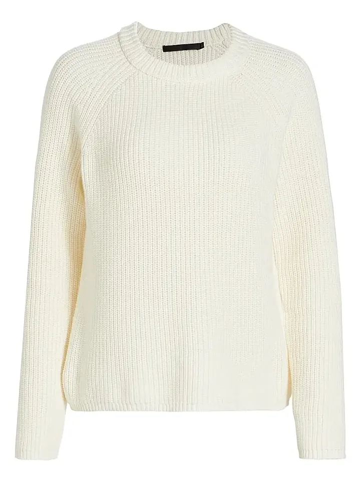Women's Fisherman Cotton Sweater