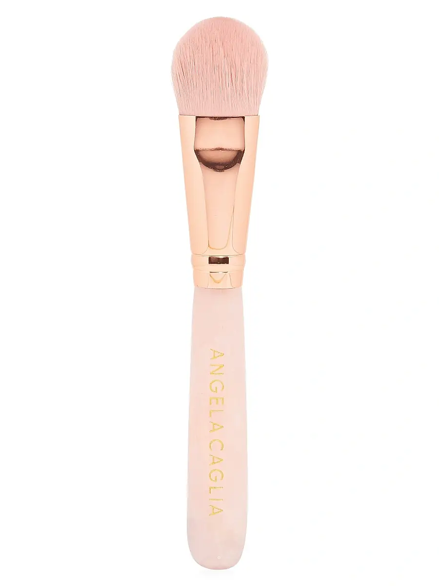ANGELA CAGLIA Women's Rose Quartz Mask Brush | Thumbnail 2 ANGELA CAGLIA Women's Rose Quartz Mask Brush | Thumbnail 2
