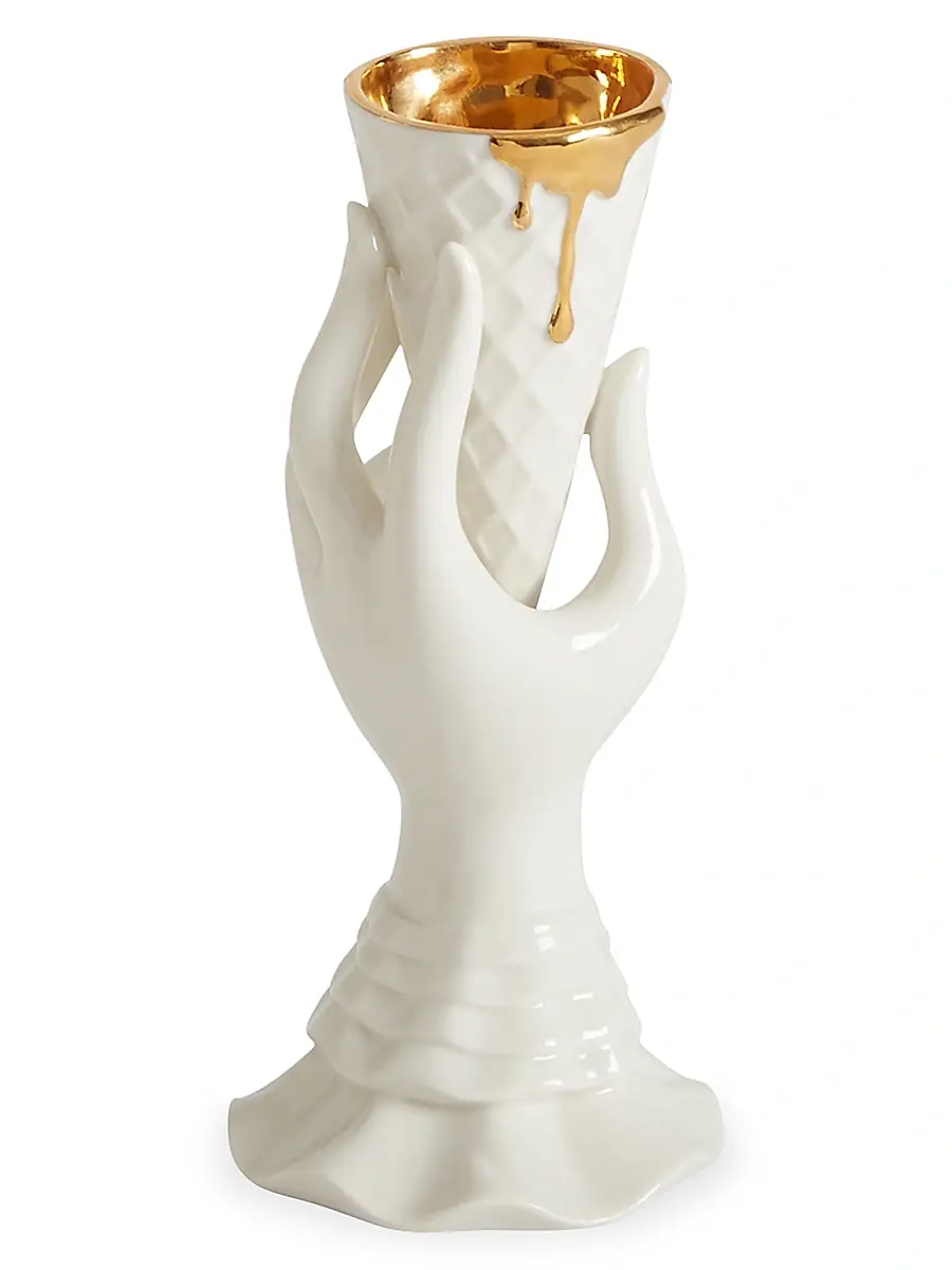 Jonathan Adler Gilden I-Scream Vase | Thumbnail 2 Jonathan Adler Gilden I-Scream Vase | Thumbnail 2
