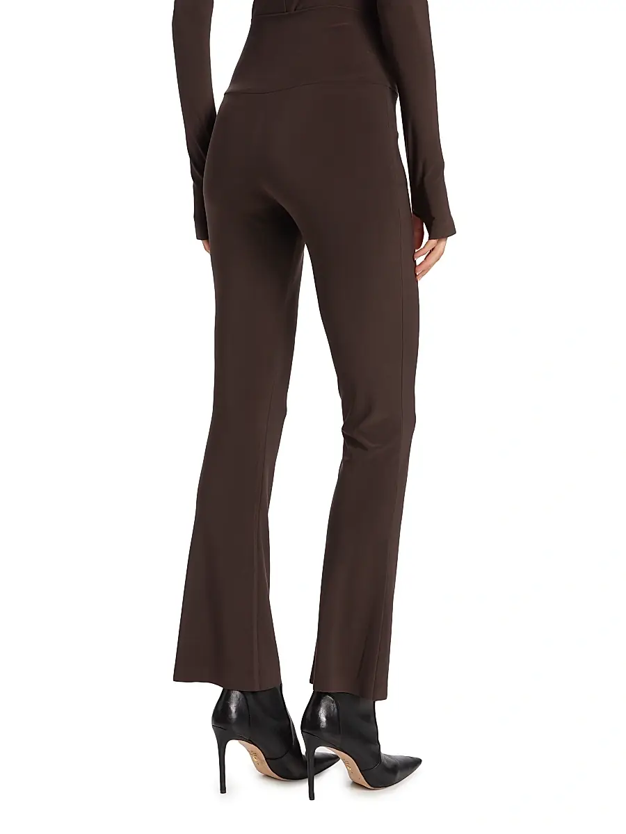 Norma Kamali Women's High-Waisted Boot-Cut Pants | Thumbnail 5 Norma Kamali Women's High-Waisted Boot-Cut Pants | Thumbnail 5