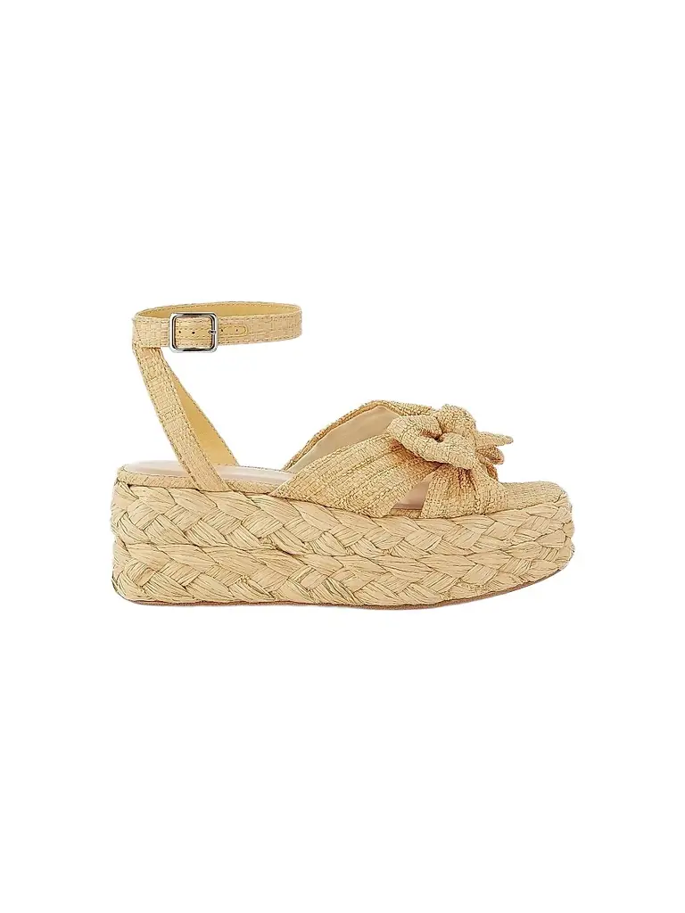 Loeffler Randall Women's Gaby Raffia Bow Espadrilles