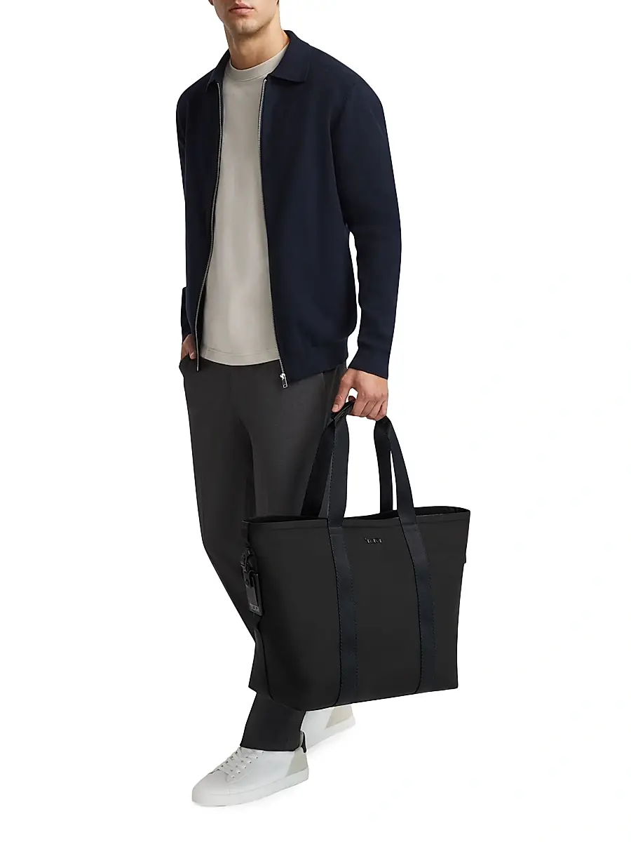 TUMI Men's Alpha Bravo Medium Essential East-West Tote | Thumbnail 2 TUMI Men's Alpha Bravo Medium Essential East-West Tote | Thumbnail 2