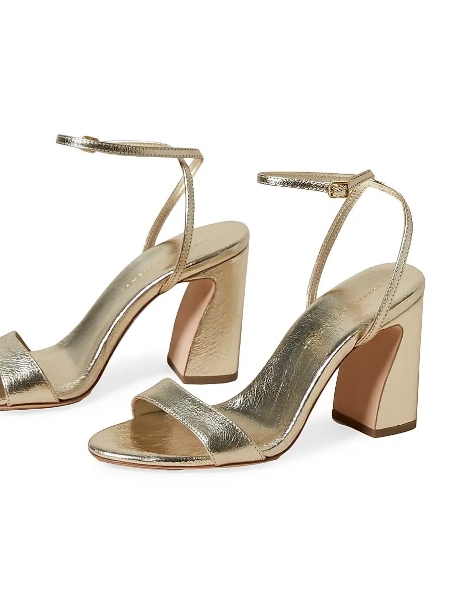 Loeffler Randall Women's Malia 90MM Curved-Heel Sandals | Thumbnail 3 Loeffler Randall Women's Malia 90MM Curved-Heel Sandals | Thumbnail 3