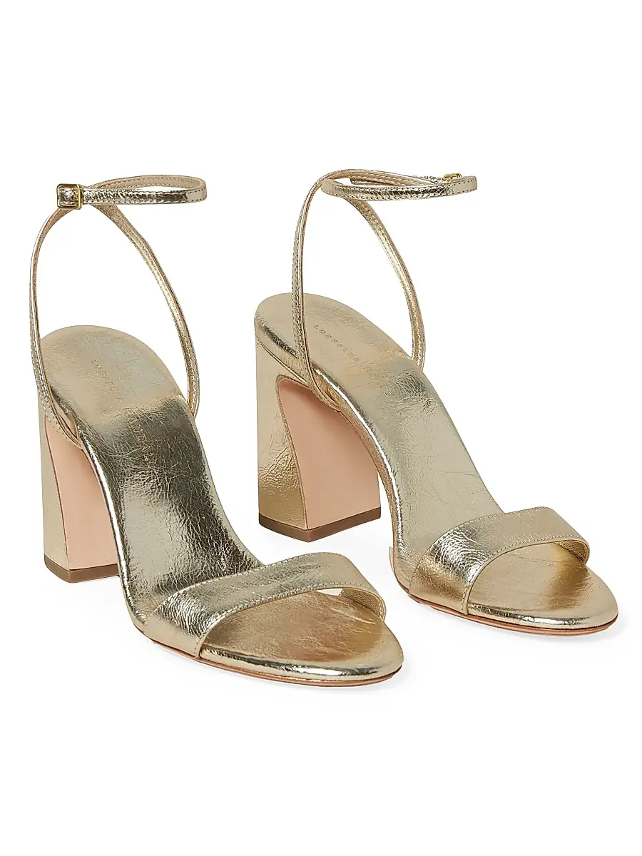 Loeffler Randall Women's Malia 90MM Curved-Heel Sandals | Thumbnail 4 Loeffler Randall Women's Malia 90MM Curved-Heel Sandals | Thumbnail 4