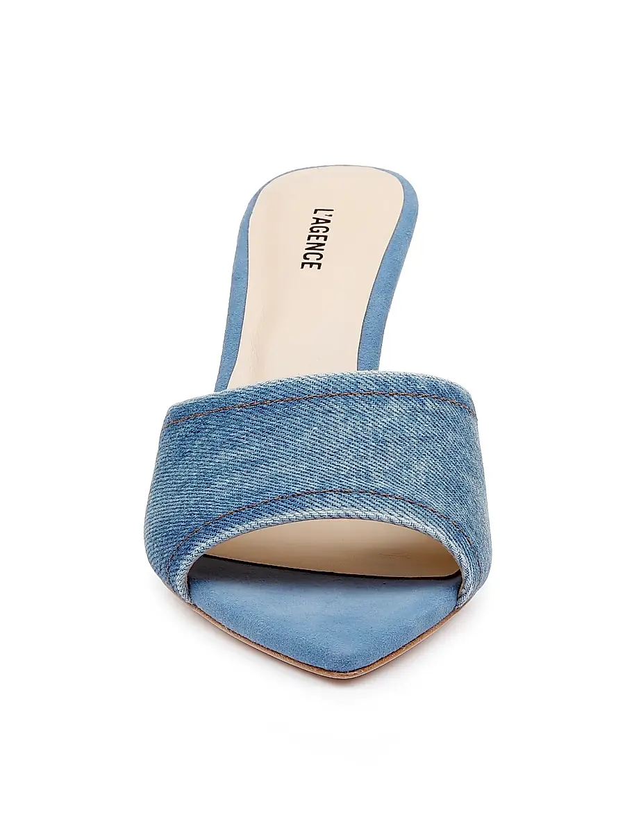 L'Agence Women's Lolita 85MM Mule Sandals | Thumbnail 4 L'Agence Women's Lolita 85MM Mule Sandals | Thumbnail 4