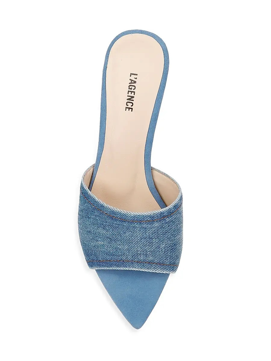 L'Agence Women's Lolita 85MM Mule Sandals | Thumbnail 5 L'Agence Women's Lolita 85MM Mule Sandals | Thumbnail 5