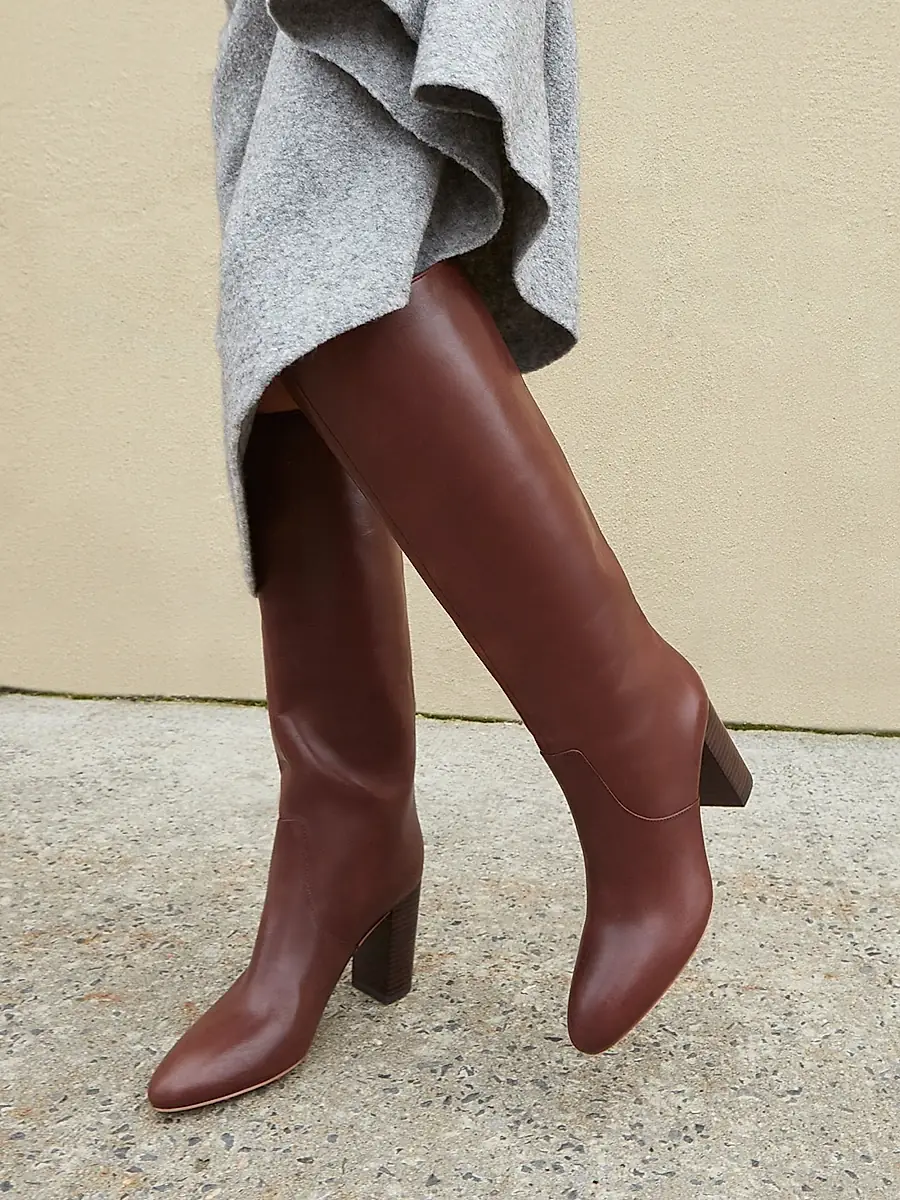 Loeffler Randall Women's Goldy Knee-High Leather Boots | Thumbnail 5 Loeffler Randall Women's Goldy Knee-High Leather Boots | Thumbnail 5