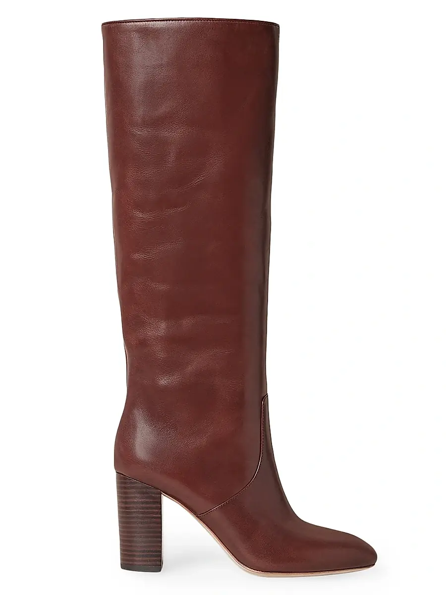 Loeffler Randall Women's Goldy Knee-High Leather Boots