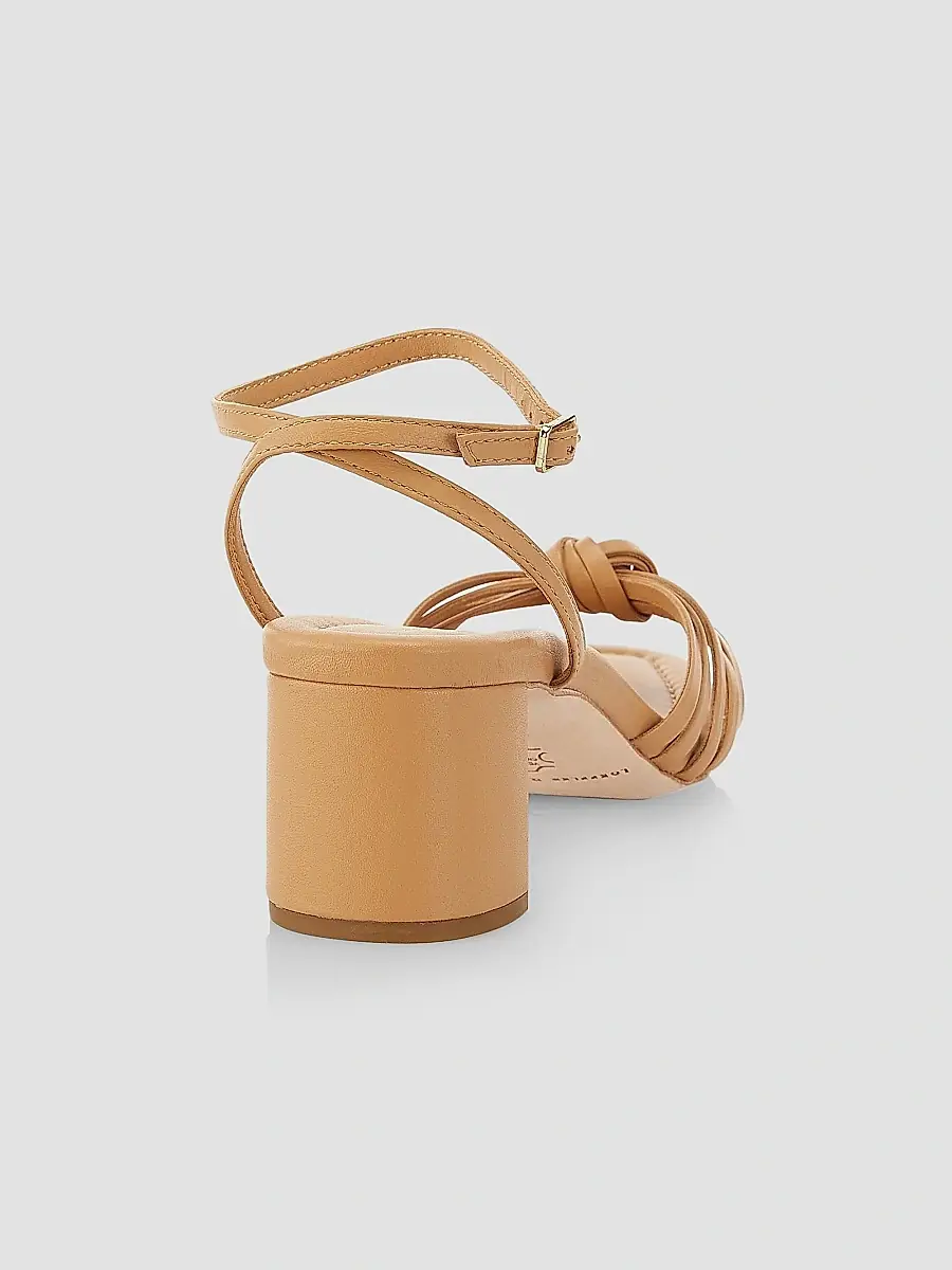 Loeffler Randall Women's Olivia 55MM Leather Knot Sandals | Thumbnail 3 Loeffler Randall Women's Olivia 55MM Leather Knot Sandals | Thumbnail 3