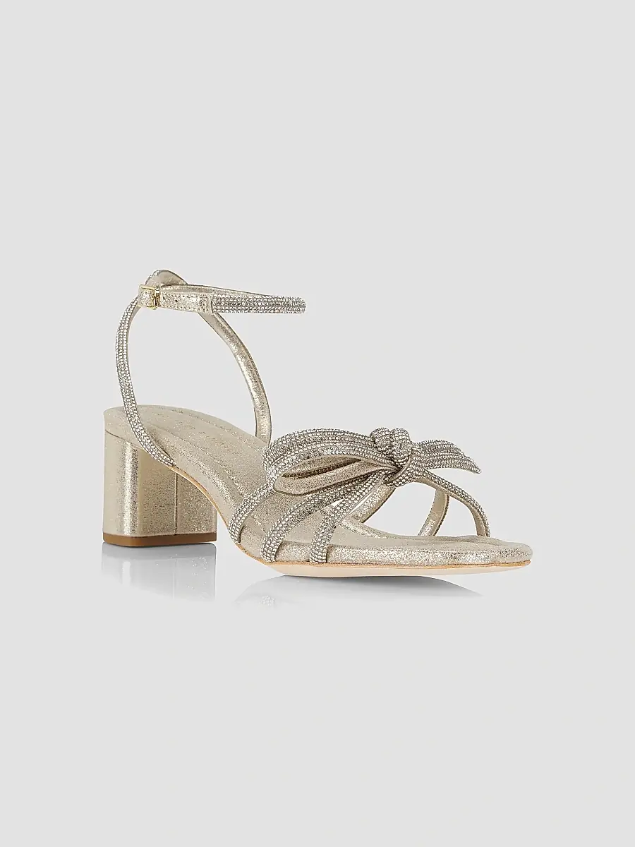 Loeffler Randall Women's Mikel Crystal-Embellished Suede Sandals | Thumbnail 2 Loeffler Randall Women's Mikel Crystal-Embellished Suede Sandals | Thumbnail 2