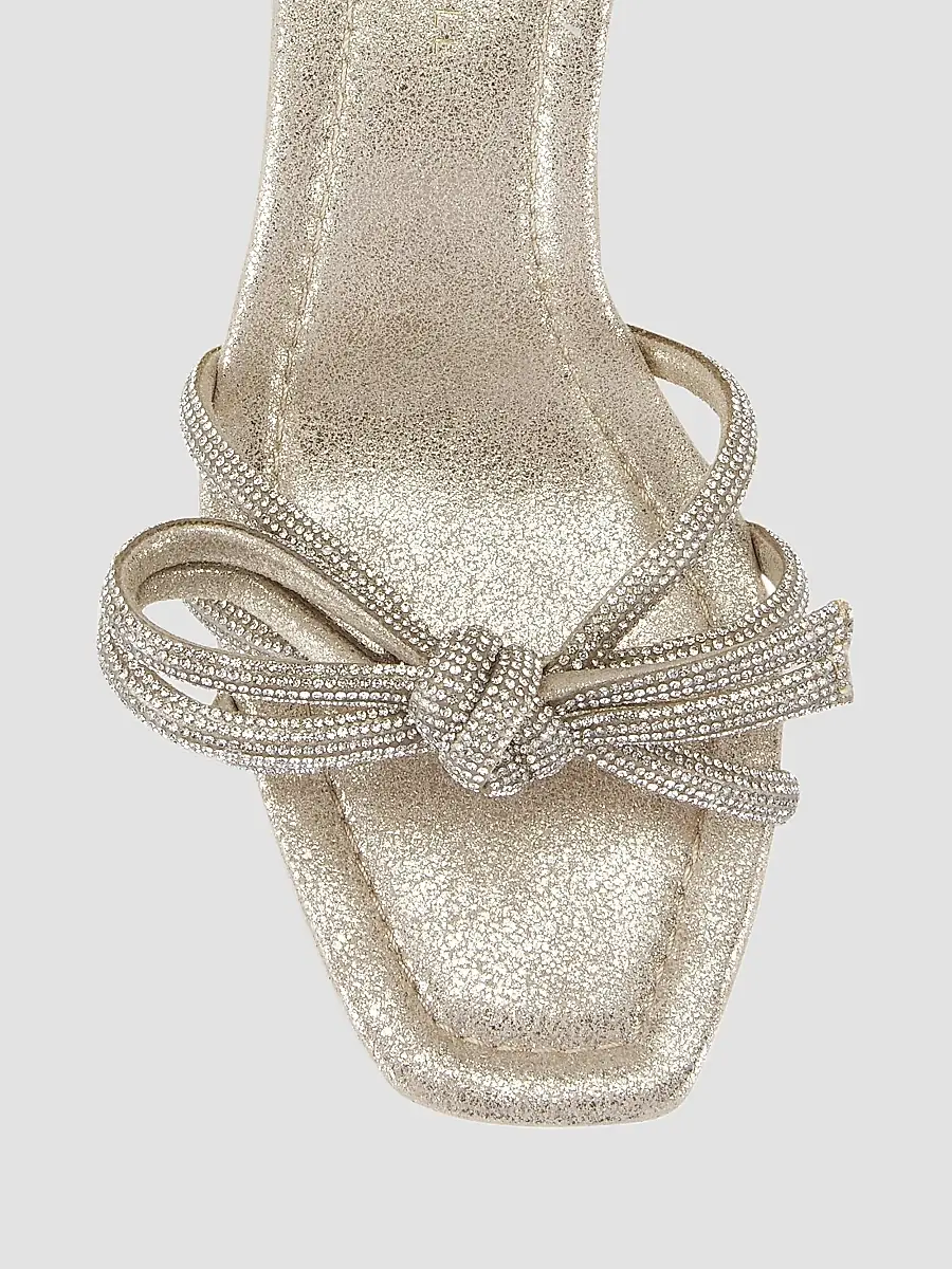 Loeffler Randall Women's Mikel Crystal-Embellished Suede Sandals | Thumbnail 4 Loeffler Randall Women's Mikel Crystal-Embellished Suede Sandals | Thumbnail 4