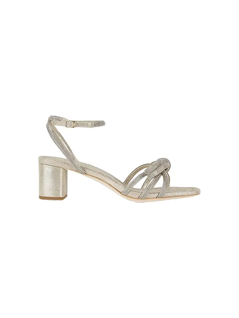 Loeffler Randall Women's Mikel Crystal-Embellished Suede Sandals - Cappuccino | Image 1 Loeffler Randall Women's Mikel Crystal-Embellished Suede Sandals - Cappuccino | Image 1