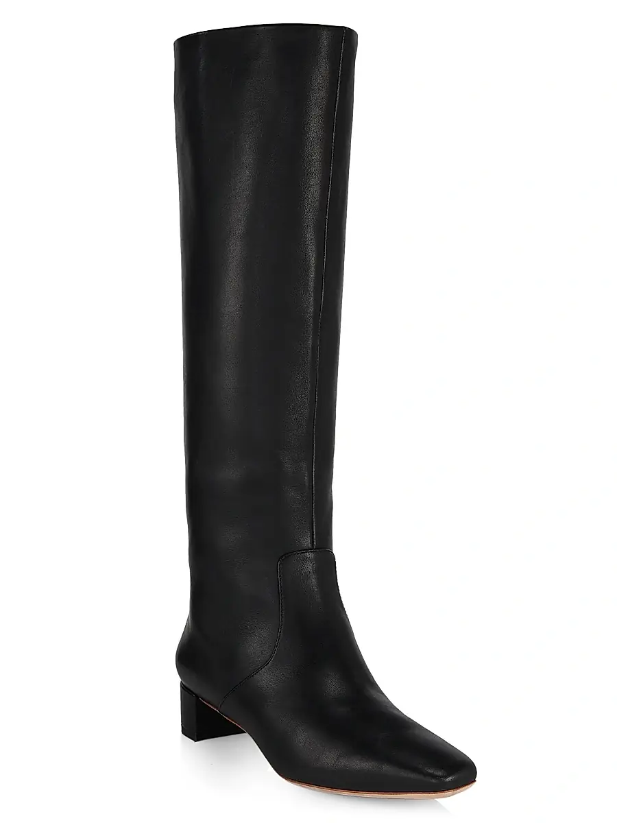Loeffler Randall Women's Indy 35MM Leather Knee-High Boots | Thumbnail 2 Loeffler Randall Women's Indy 35MM Leather Knee-High Boots | Thumbnail 2